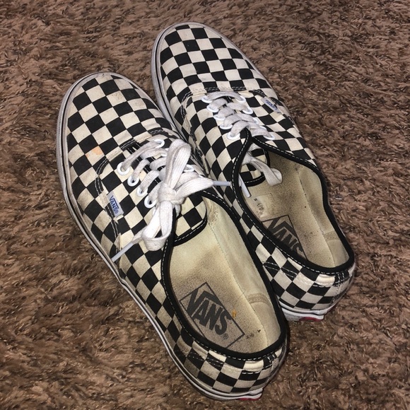 checkered vans - Picture 2 of 2